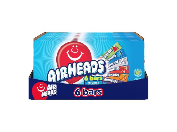 Airheads movie theater candy box with assorted fruit flavors