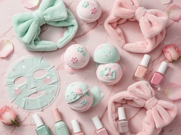 Klever Kits bath bomb and soap making kit with colorful molds and supplies flat lay