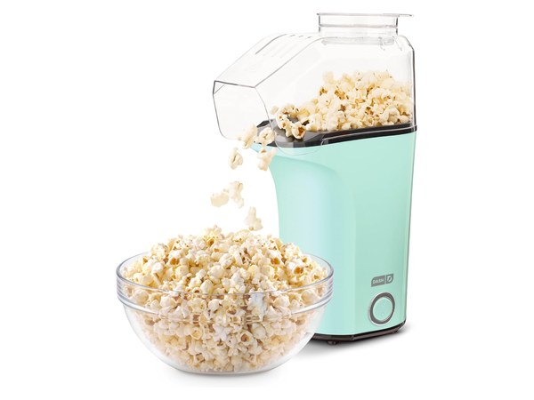 Dash mini air popcorn maker oil free for movie nights