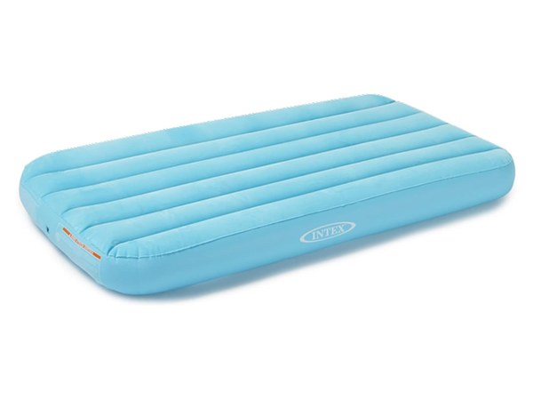 Intex twin size inflatable air mattress for kids camping and sleepovers