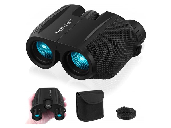 Compact binoculars for kids stargazing and nature watching