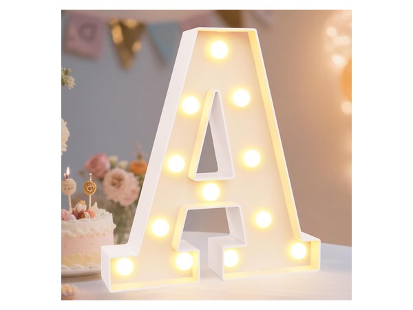 LED light up marquee letter signs for party decoration