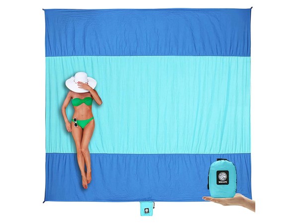 WEKAPO extra large sand free beach blanket