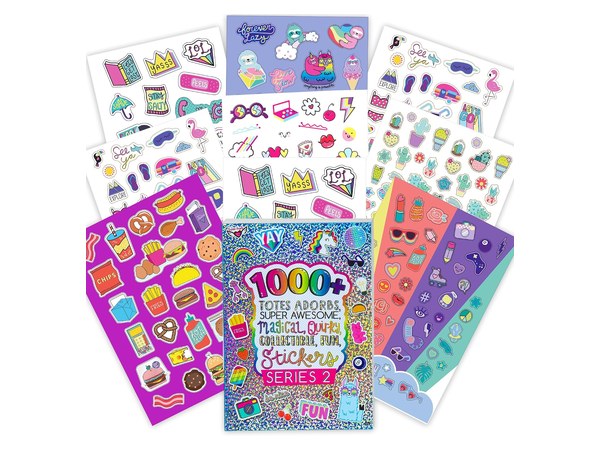 Fashion Angels sticker book with over a thousand craft stickers