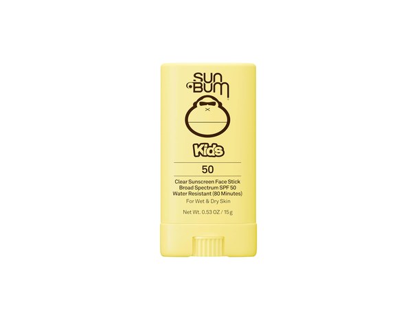 Sun Bum Kids SPF 50 clear face stick sunscreen