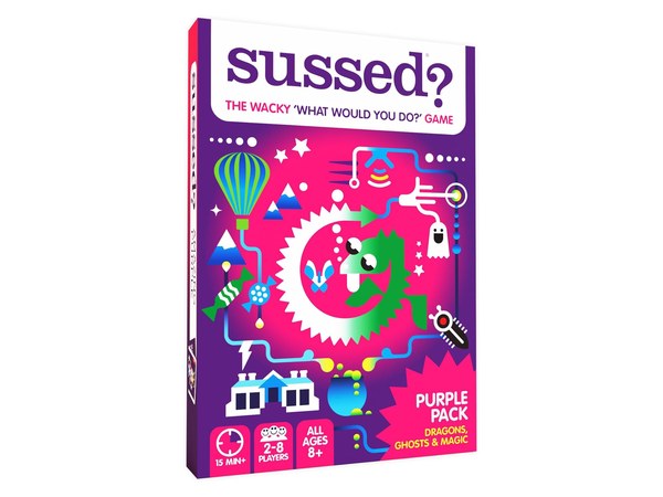 SUSSED what would you do card game box