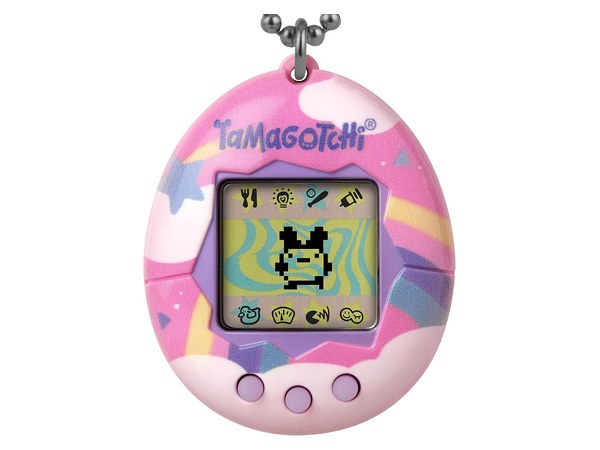 Tamagotchi Original virtual pet keychain for kids and teens