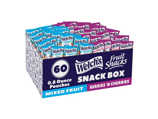 Welchs fruit snacks mixed fruit and berries variety box gluten free